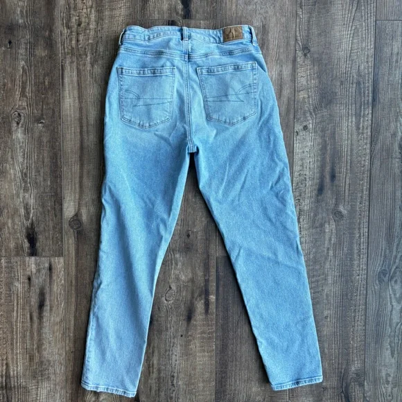 American Eagle Mom Jeans Strigid Women's Size 4 - Picture 7 of 11